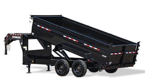 2025 PJ Trailers HD Low-Pro Dump Trailers (DE) in Grand Rapids, Minnesota