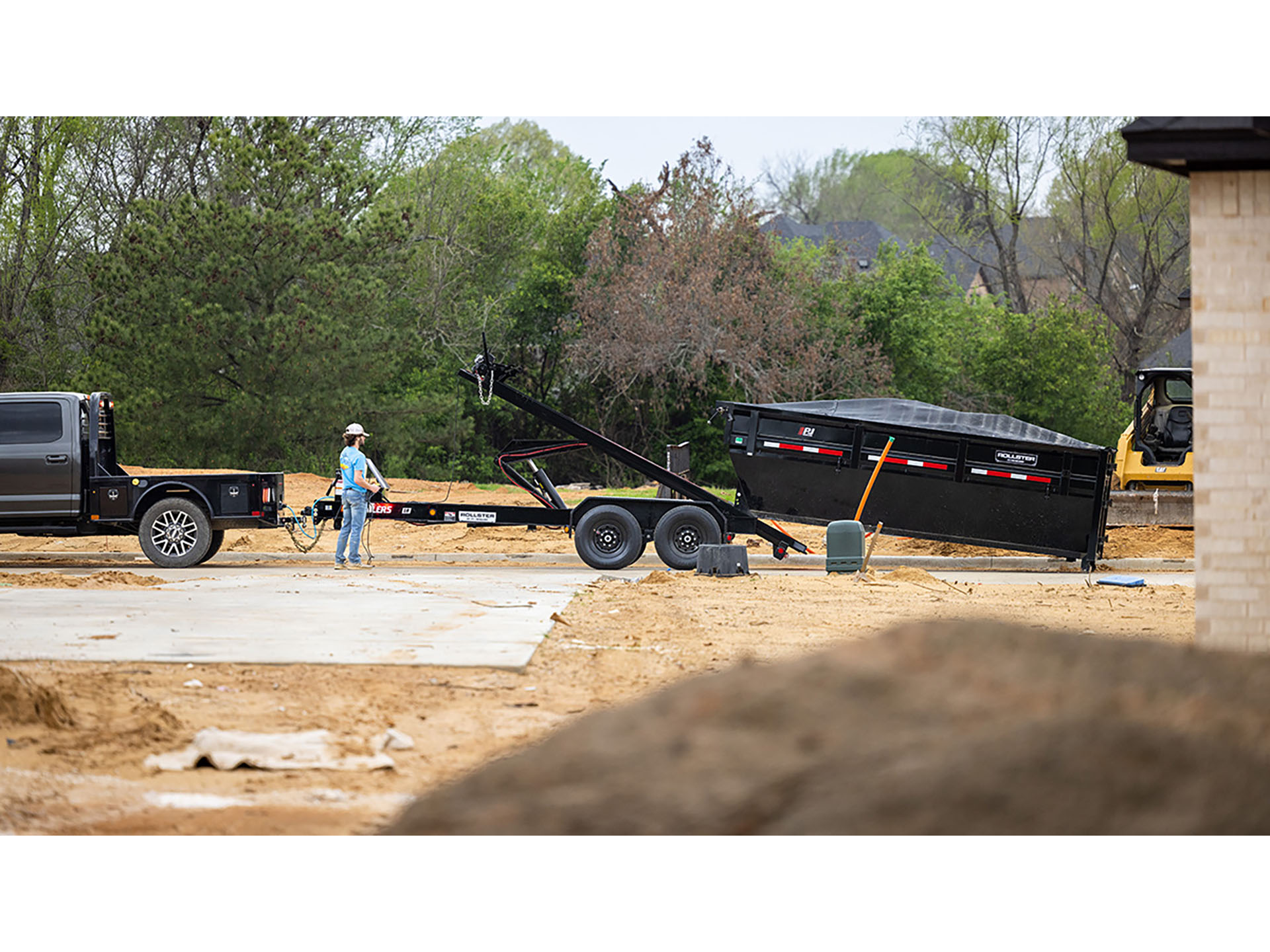2025 PJ Trailers Roll-Off Dump Trailers (DR) in Grand Rapids, Minnesota - Photo 9