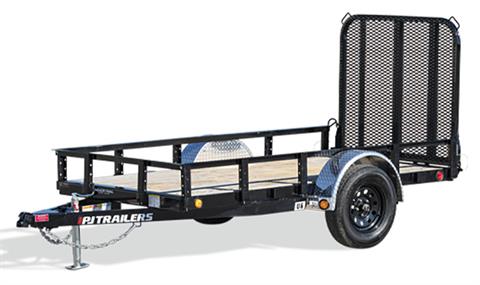 2025 PJ Trailers 60 in. Single Axle Channel Utility Trailers (U6) in Grand Rapids, Minnesota