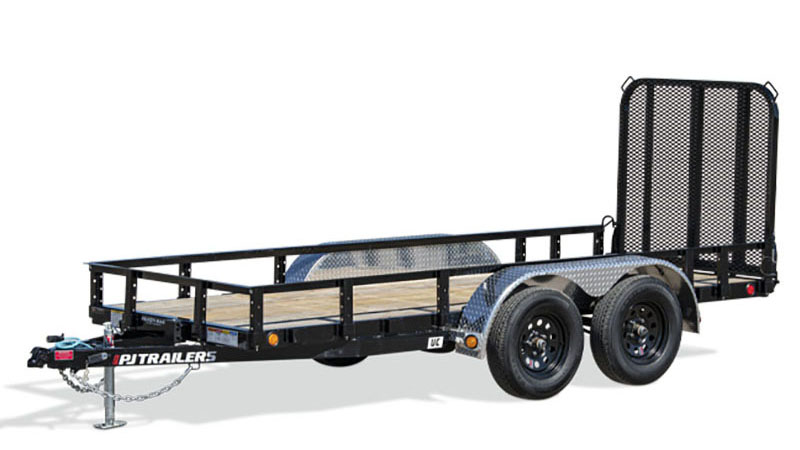 2025 PJ Trailers 60 in. Tandem Axle Channel Utility Trailers (UC) 12 ft. in Grand Rapids, Minnesota