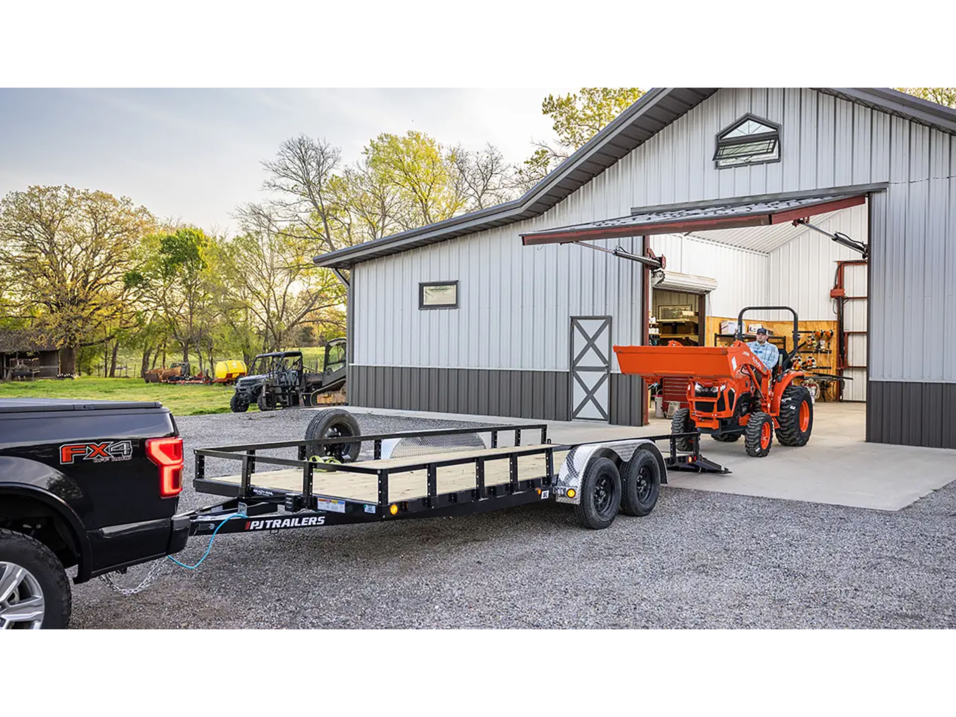 2025 PJ Trailers 83 in. Tandem Axle Channel Utility Trailers (UL) 22 ft. in Grand Rapids, Minnesota - Photo 4