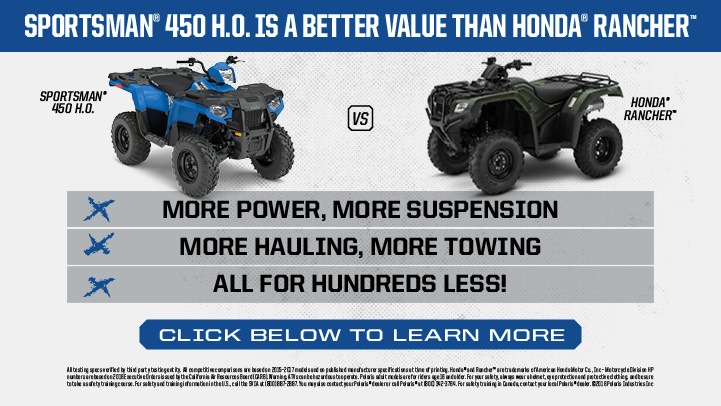 2017 Polaris Sportsman 450 H.O. 9