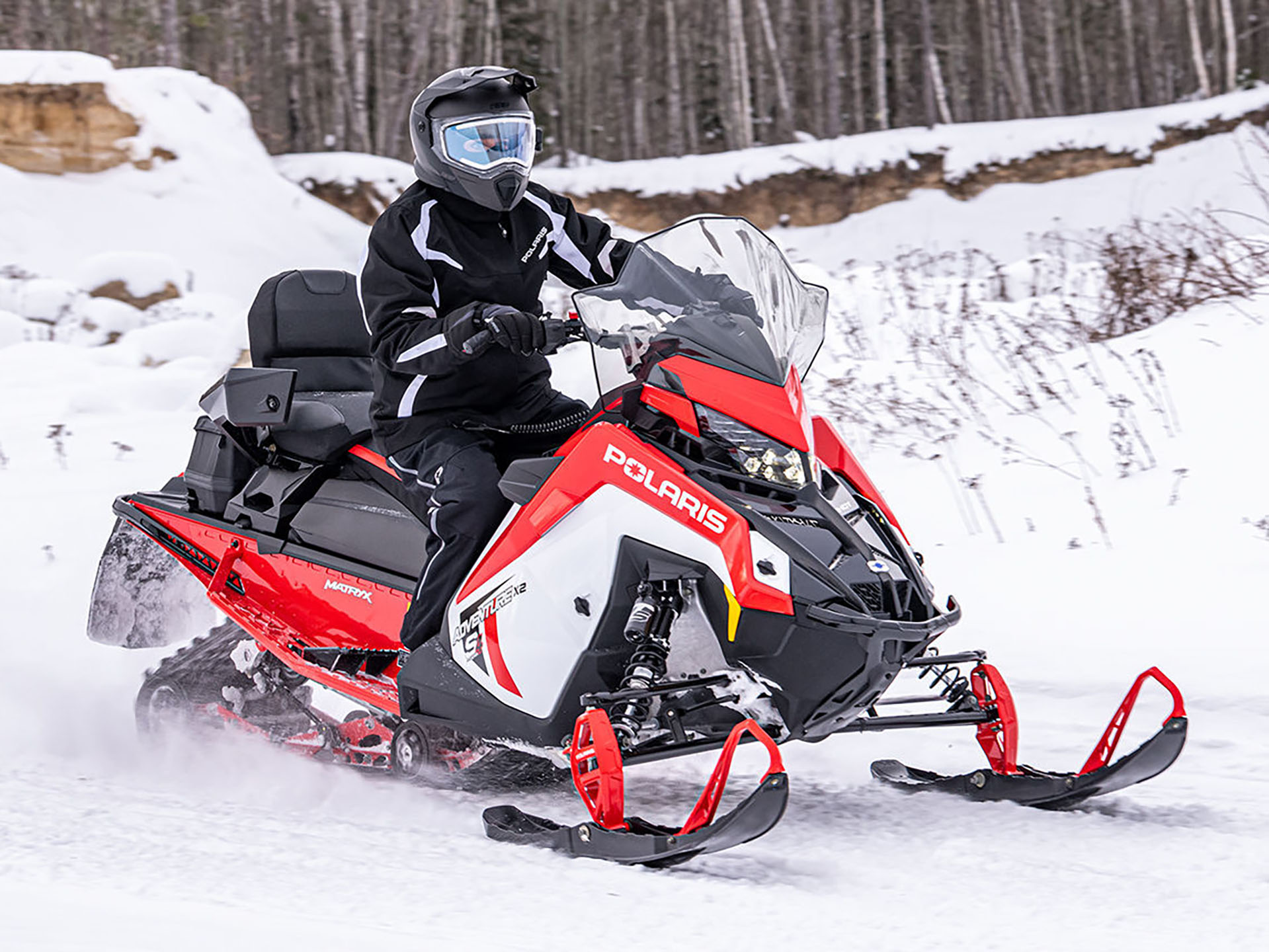 2023 Polaris 650 Indy Adventure X2 137 Snowmobiles Antigo