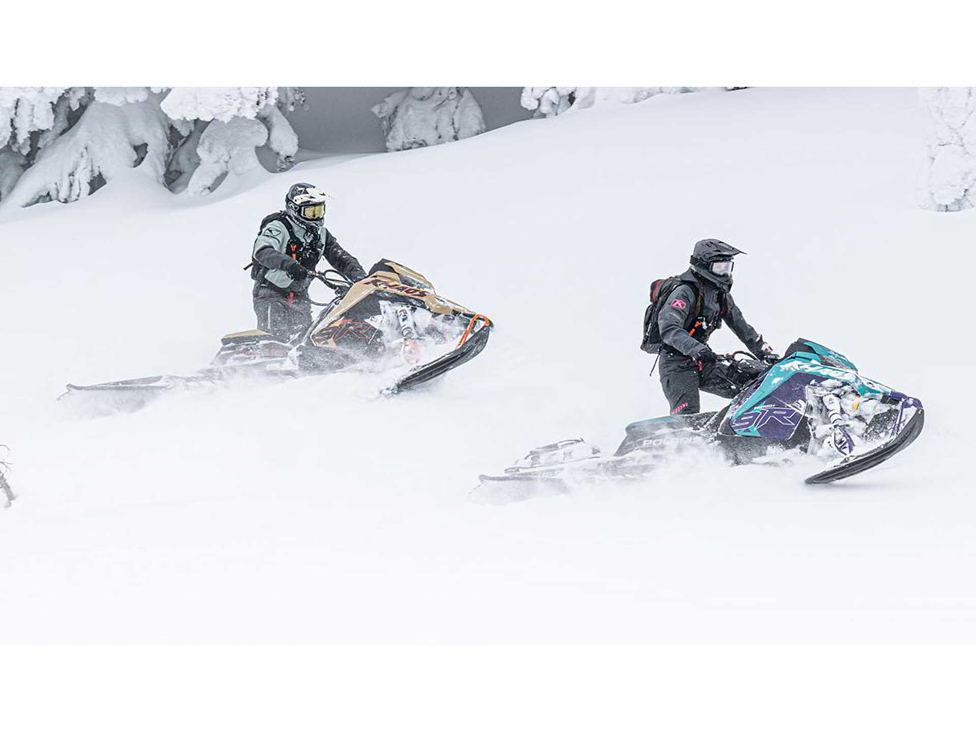 New 2024 Polaris Patriot 9R RMK Khaos Slash 155 SC | Snowmobiles