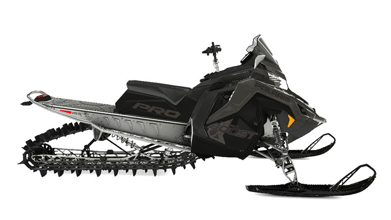 New 2024 Polaris Patriot Boost PRO RMK Slash 155 SC Gloss Black / Shadow  Gray | Snowmobiles in Monroe WA |