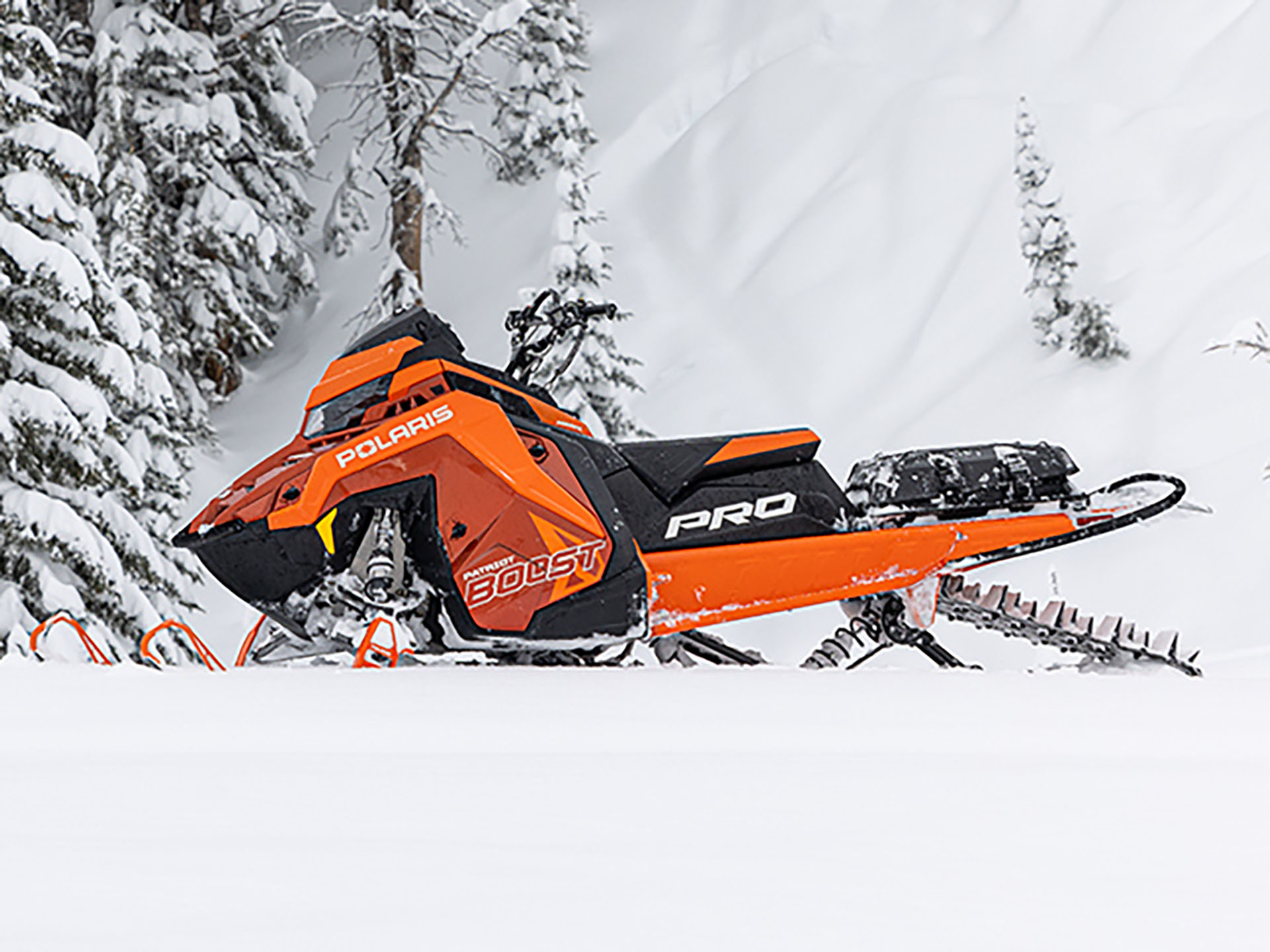 2024 Polaris Patriot Boost PRO RMK Slash 155 SC 9