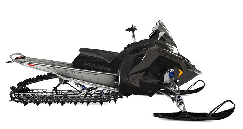 New 2024 Polaris Patriot Boost RMK Khaos Slash 165 SC Gloss