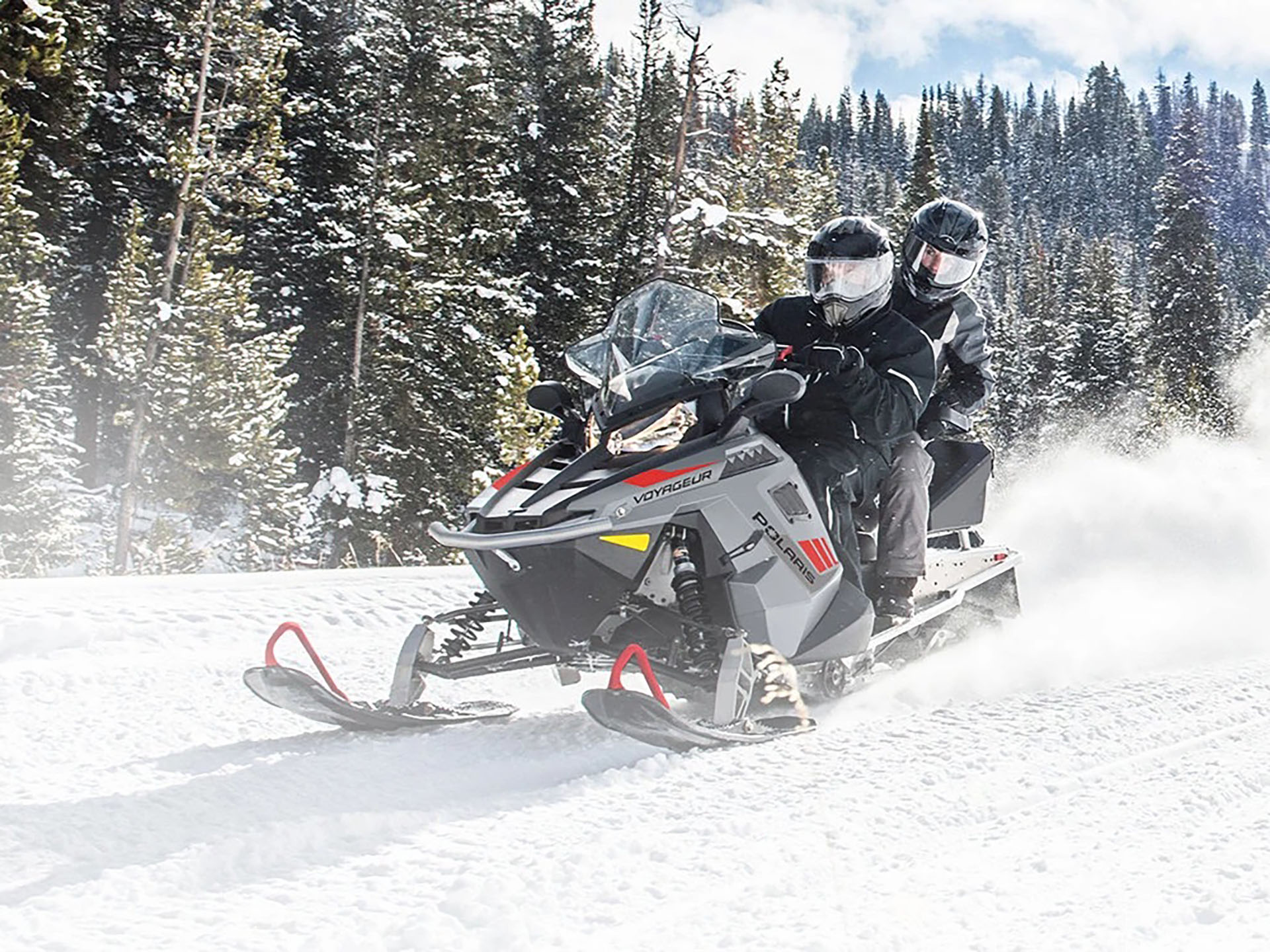 2024 Polaris 550 Voyageur Adventure 144 ES in Mio, Michigan - Photo 4