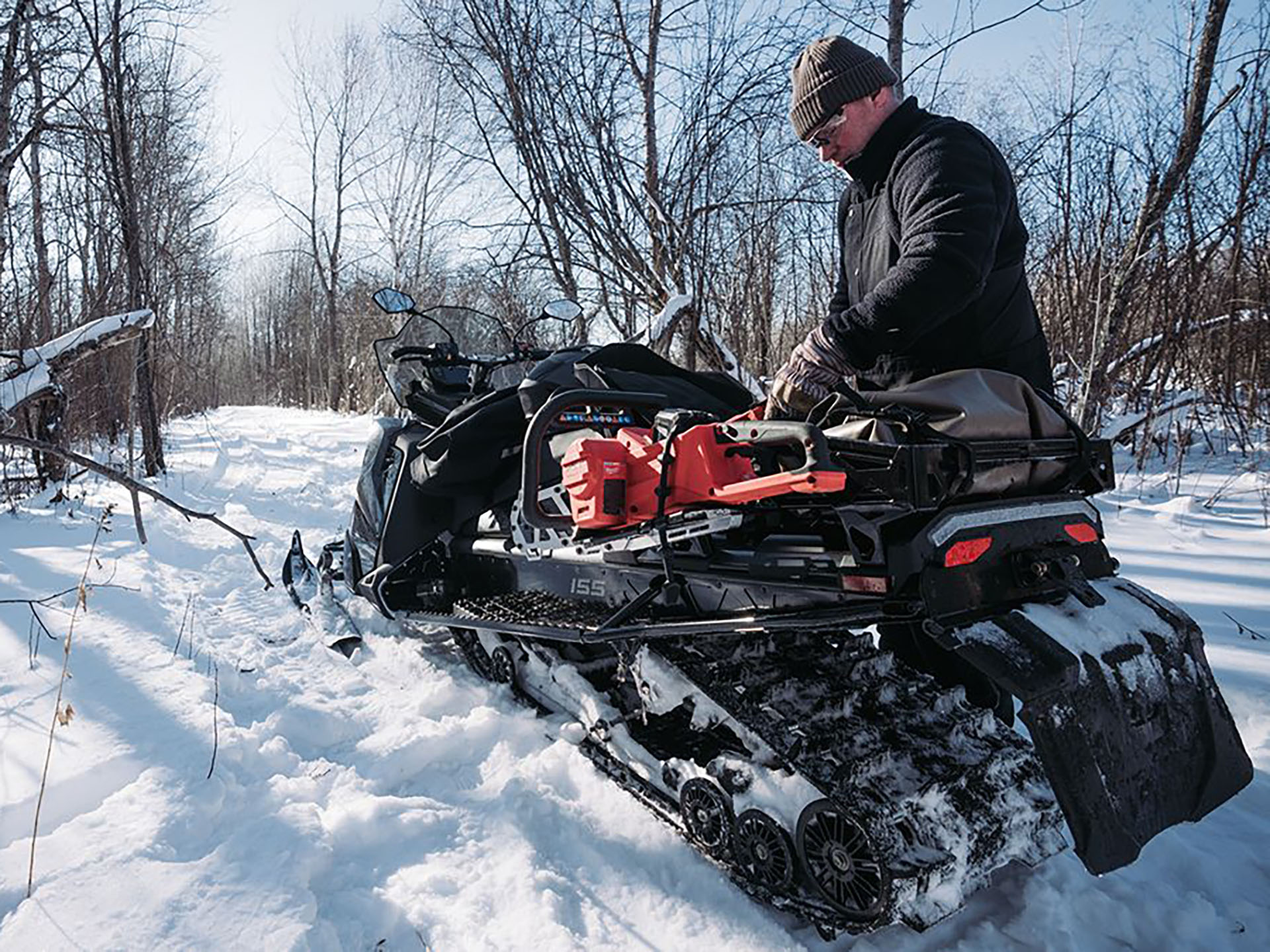 2025 Polaris 650 TITAN Adventure 155 1.8 ES in Mio, Michigan - Photo 12