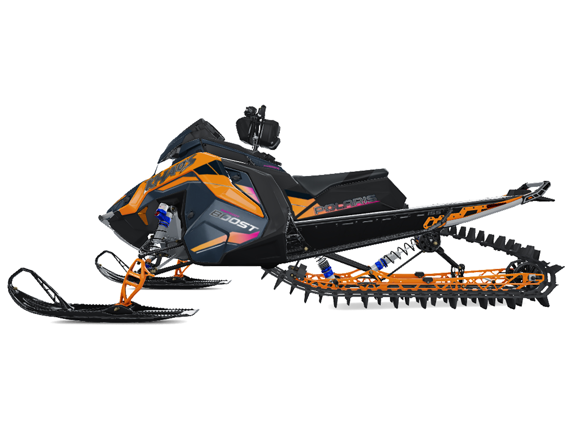 2026 Polaris Patriot Boost RMK Khaos 155 Limited Edition 325 SC in Mio, Michigan - Photo 2