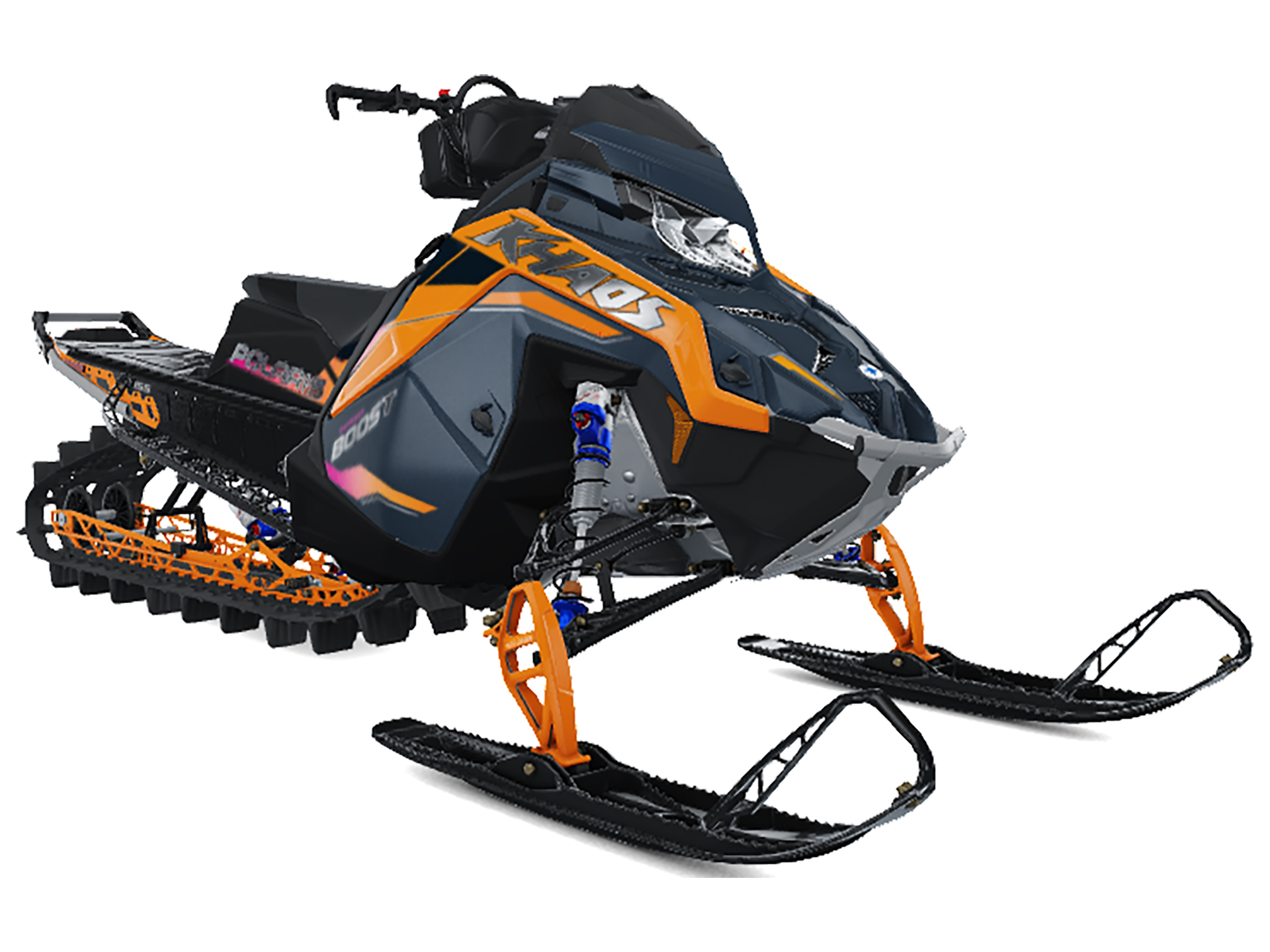 2026 Polaris Patriot Boost RMK Khaos 155 Limited Edition 325 SC in Mio, Michigan - Photo 3