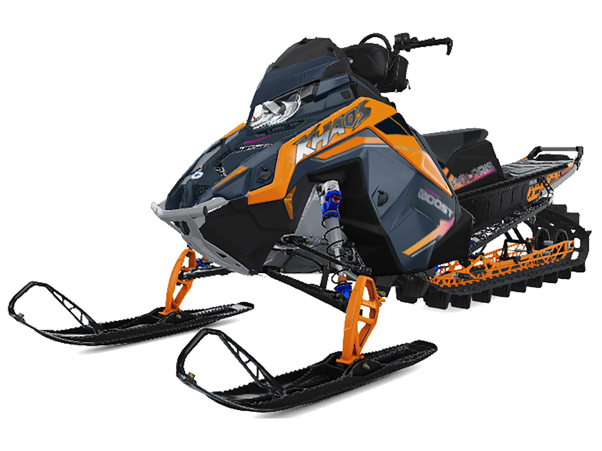 2026 Polaris Patriot Boost RMK Khaos 155 Limited Edition 325 SC in Mio, Michigan - Photo 4