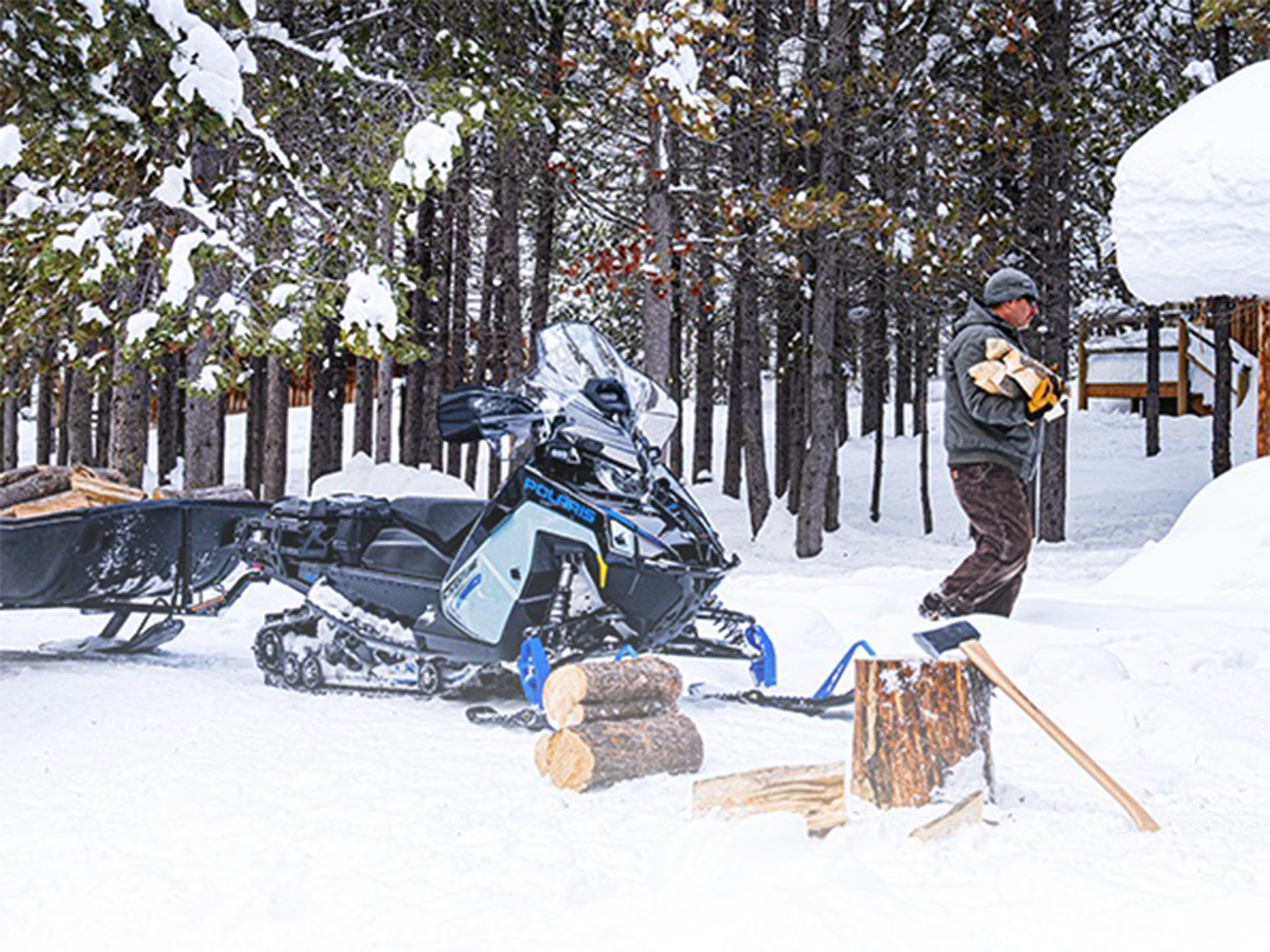 2026 Polaris 650 Voyageur Adventure Ultimate 155 1.6 ES in Mio, Michigan - Photo 16