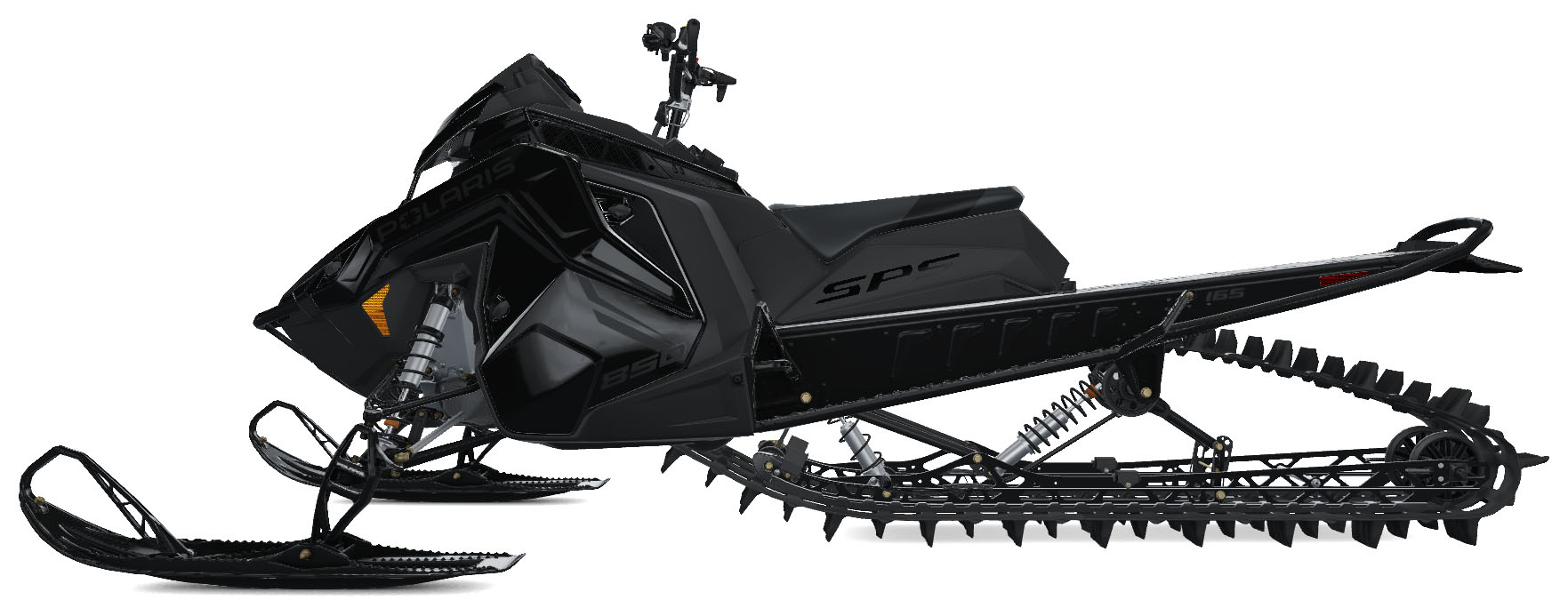 2027 Polaris 850 RMK SPS 165 Gloss Black in Stratford, Wisconsin - Photo 2