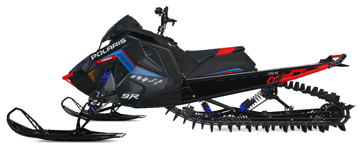 2027 Polaris Patriot 9R RMK Factory Edition 155 Indy Red 325 SC in Stratford, Wisconsin - Photo 2