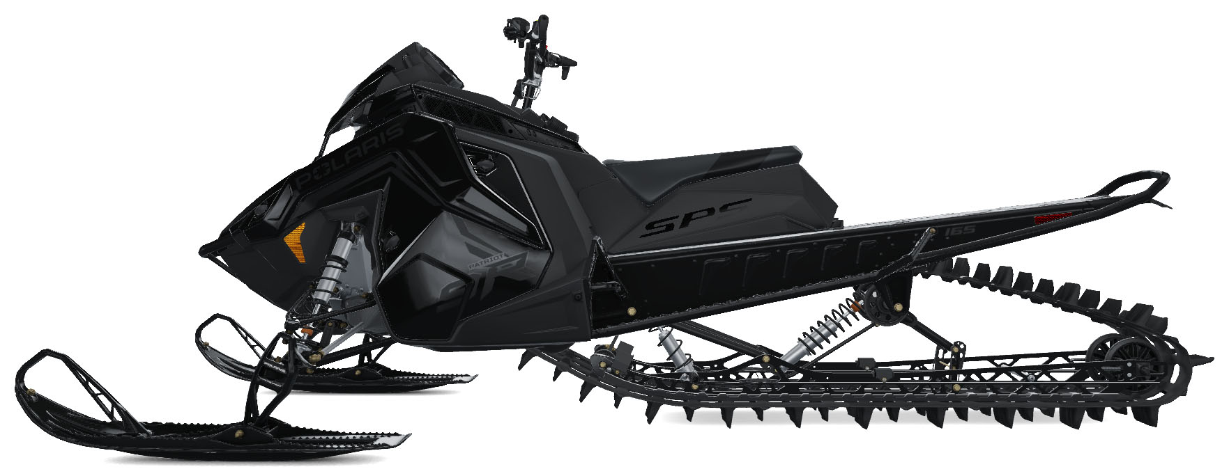 2027 Polaris Patriot 9R RMK SPS 165 Gloss Black 7S in Stratford, Wisconsin - Photo 2