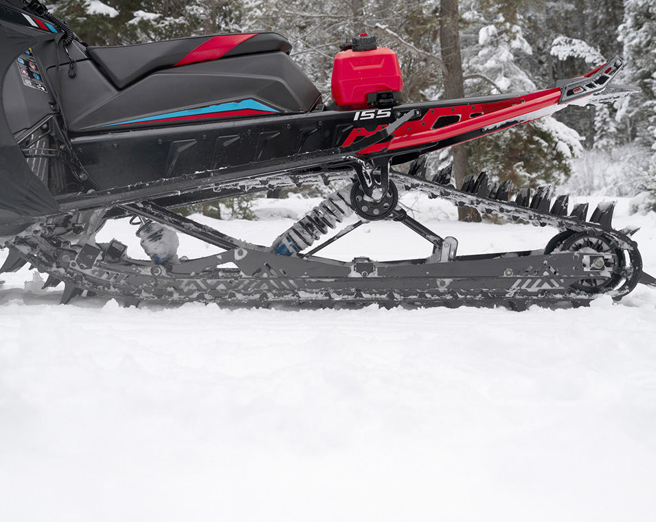 2027 Polaris Patriot Boost RMK Factory Edition 155 Gloss Black 275 SC in Stratford, Wisconsin - Photo 9