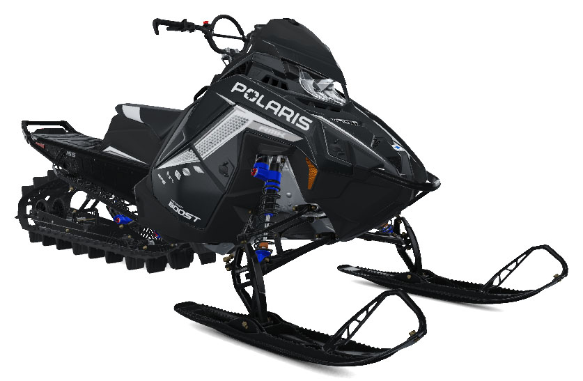 2027 Polaris Patriot Boost RMK Factory Edition 155 Gloss Black 325 SC in Stratford, Wisconsin - Photo 3