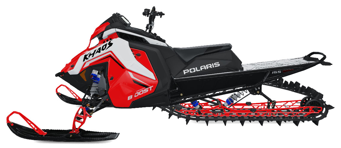 2027 Polaris Patriot Boost RMK Khaos 155 SC in Stratford, Wisconsin - Photo 2