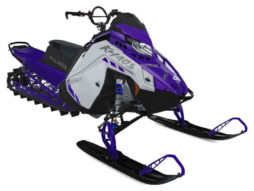 2027 Polaris Patriot Boost RMK Khaos 155 SC in Stratford, Wisconsin - Photo 3