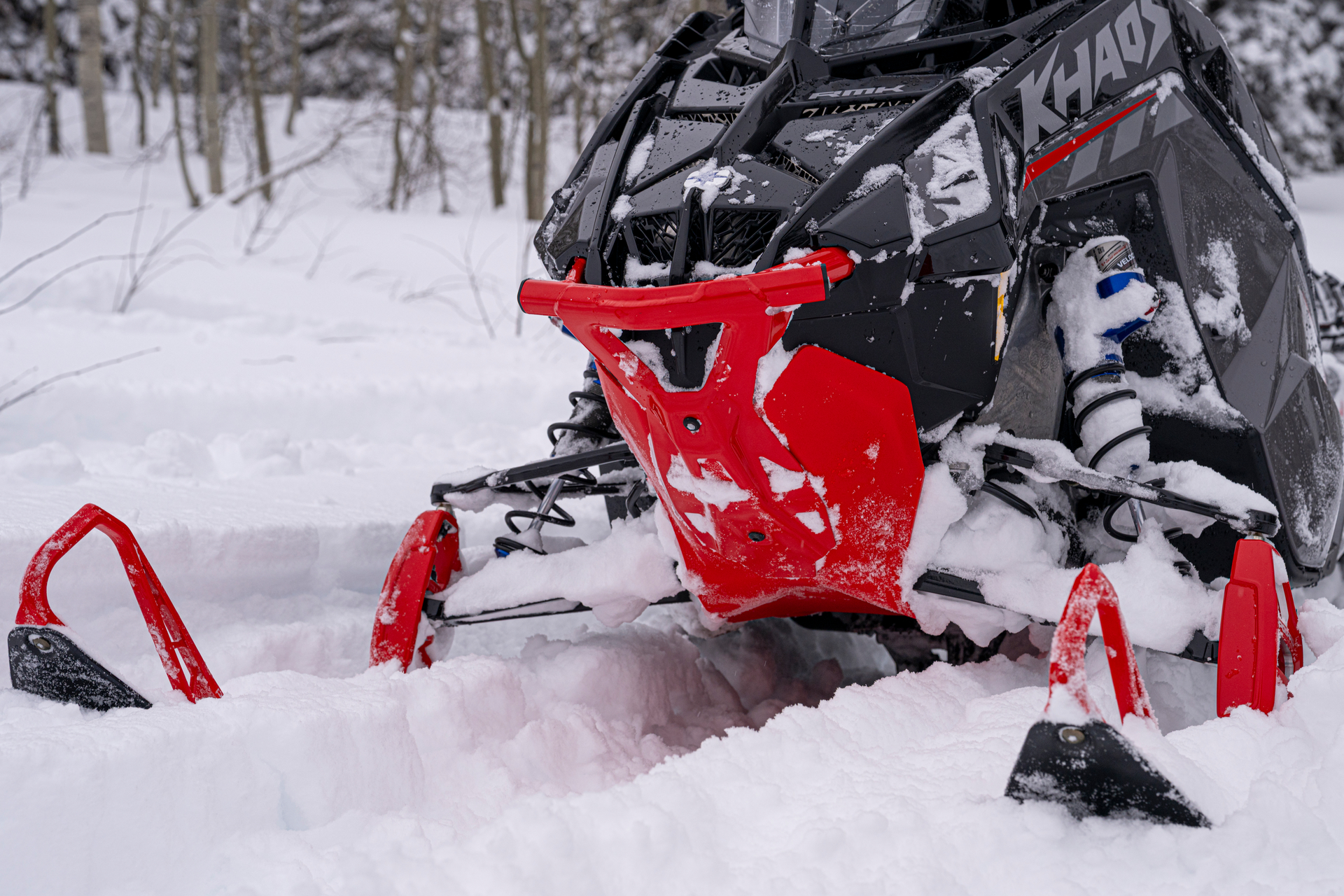 2027 Polaris Patriot Boost RMK Khaos 155 SC in Stratford, Wisconsin - Photo 8