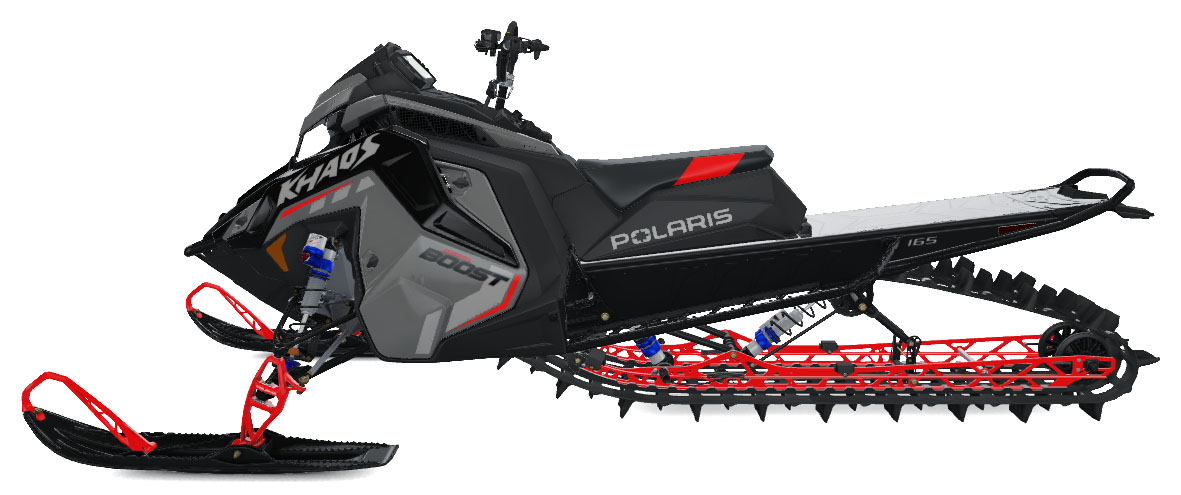 2027 Polaris Patriot Boost RMK Khaos 165 SC in Stratford, Wisconsin - Photo 2