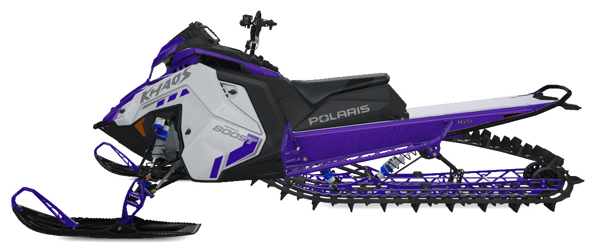 2027 Polaris Patriot Boost RMK Khaos 165 SC in Stratford, Wisconsin - Photo 2