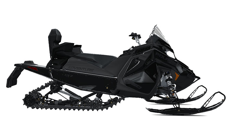 2027 Polaris 650 INDY Adventure 137 Gloss Black 1.25 IR ES in Stratford, Wisconsin - Photo 1