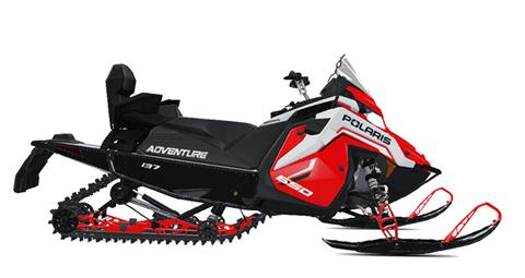 2027 Polaris 650 INDY Adventure 137 Indy Red 1.35 ES in Stratford, Wisconsin
