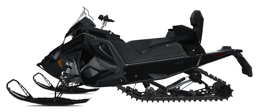 2027 Polaris 650 INDY Adventure 137 Gloss Black 1.25 IR ES in Stratford, Wisconsin - Photo 2