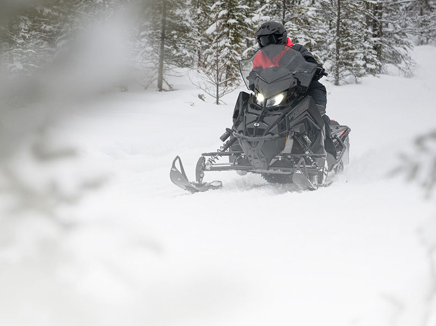 2027 Polaris 650 INDY Adventure 137 Gloss Black 1.25 IR ES in Stratford, Wisconsin - Photo 12