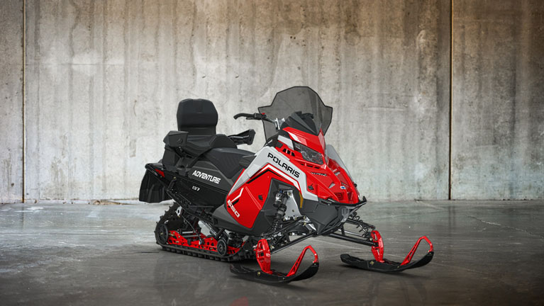 2027 Polaris 650 INDY Adventure 137 Indy Red 1.25 IR ES in Findlay, Ohio - Photo 1