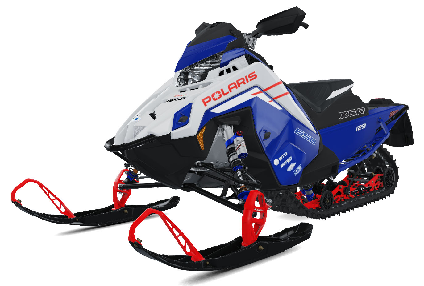 2027 Polaris 650 INDY XCR 129 SC ES in Stratford, Wisconsin - Photo 4