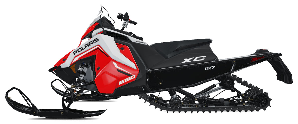 2027 Polaris 650 INDY XC 137 Indy Red ES in Stratford, Wisconsin - Photo 2