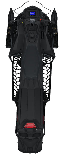 2027 Polaris 650 Switchback XC 146 Gloss Black 1.6 ES in Stratford, Wisconsin - Photo 6