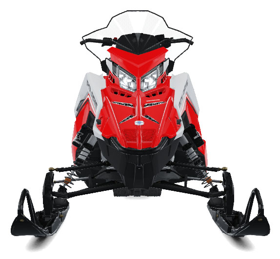 2027 Polaris 650 Switchback XC 146 Indy Red 1.6 ES in Stratford, Wisconsin - Photo 5