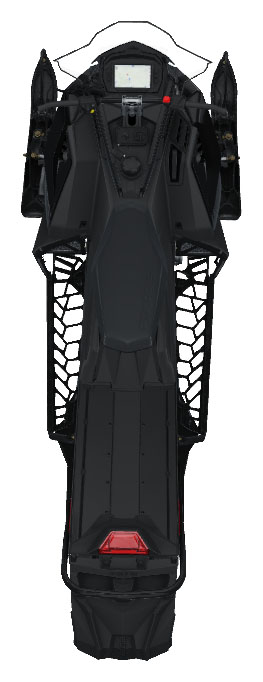 2027 Polaris 650 Switchback XC 146 Gloss Black 1.35 7S ES in Stratford, Wisconsin - Photo 6