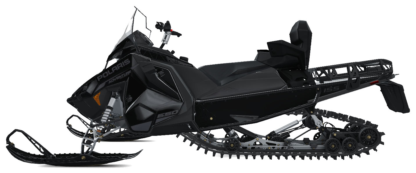 2027 Polaris 650 Voyageur Adventure Ultimate 155 Gloss Black 1.6 ES in Stratford, Wisconsin - Photo 2