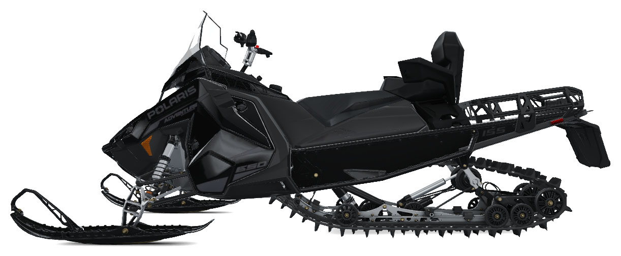 2027 Polaris 650 Voyageur Adventure Ultimate 155 Gloss Black 2.0 ES in Stratford, Wisconsin - Photo 2