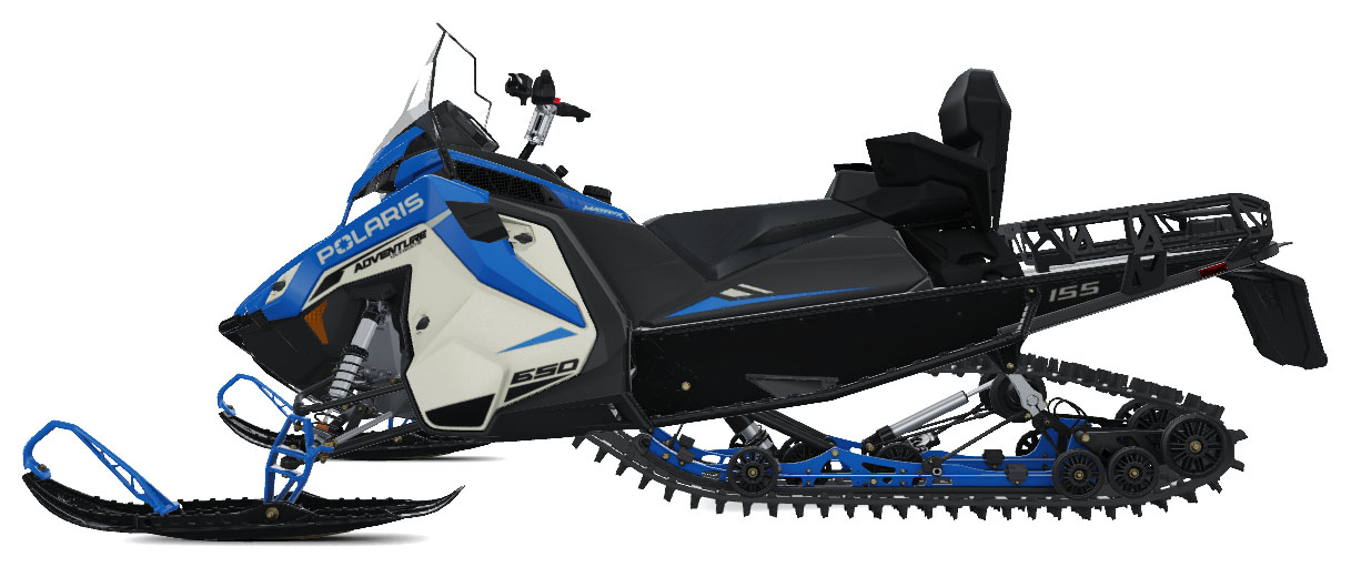 2027 Polaris 650 Voyageur Adventure Ultimate 155 Velocity Blue 1.6 ES in Stratford, Wisconsin - Photo 2
