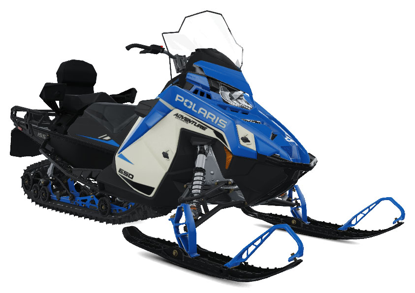 2027 Polaris 650 Voyageur Adventure Ultimate 155 Velocity Blue 1.6 ES in Stratford, Wisconsin - Photo 3