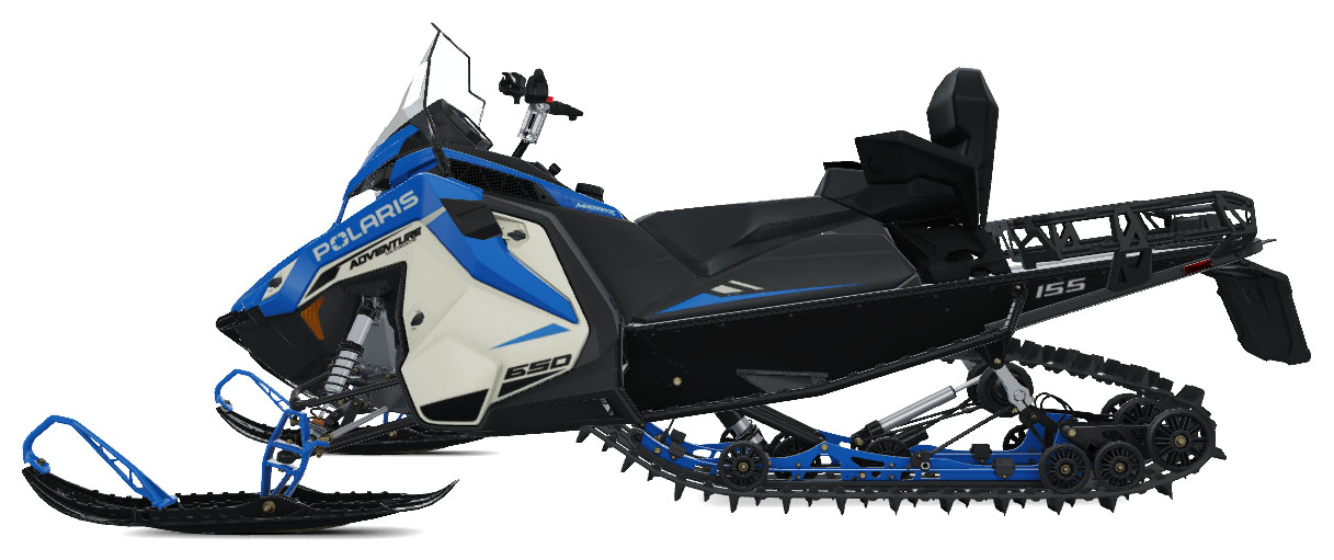2027 Polaris 650 Voyageur Adventure Ultimate 155 Velocity Blue 2.0 ES in Stratford, Wisconsin - Photo 2