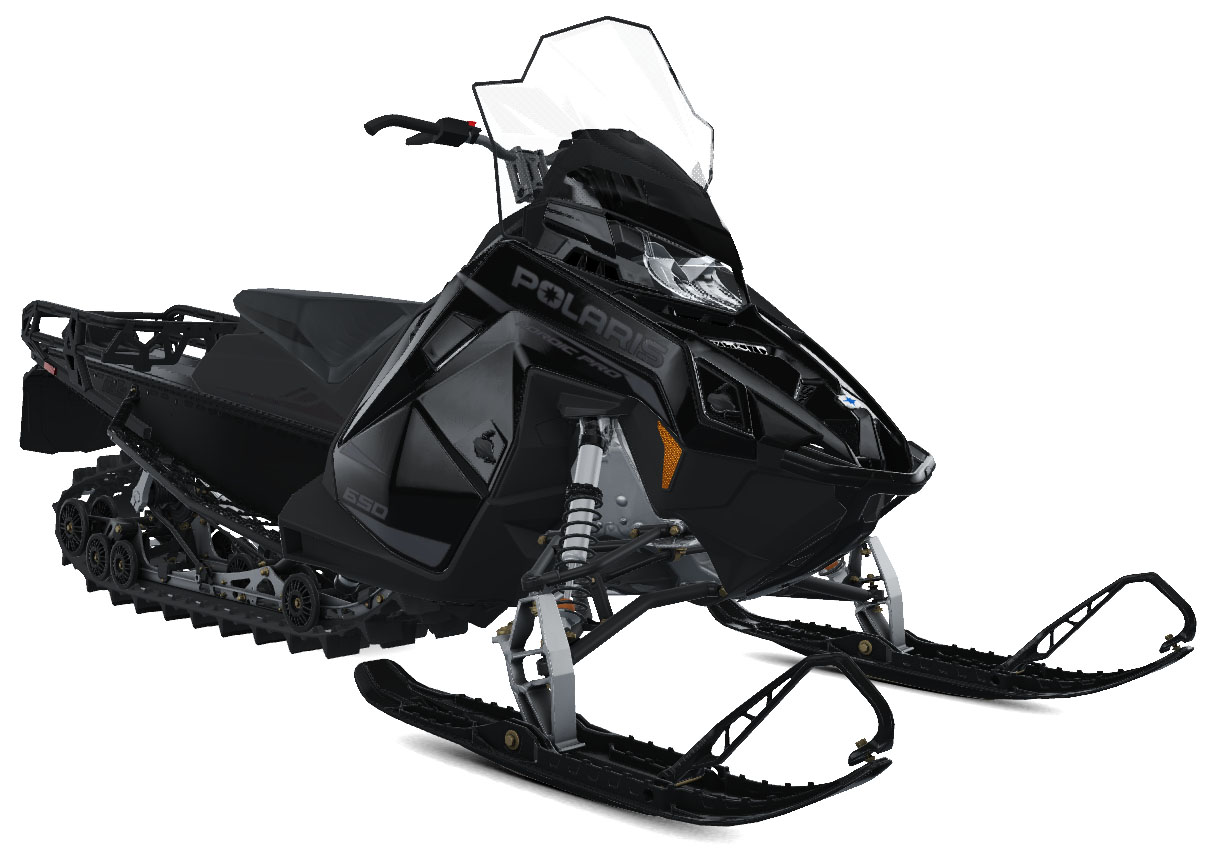 2027 Polaris 650 Voyageur Nordic Pro 155 Gloss Black ES in Stratford, Wisconsin - Photo 3