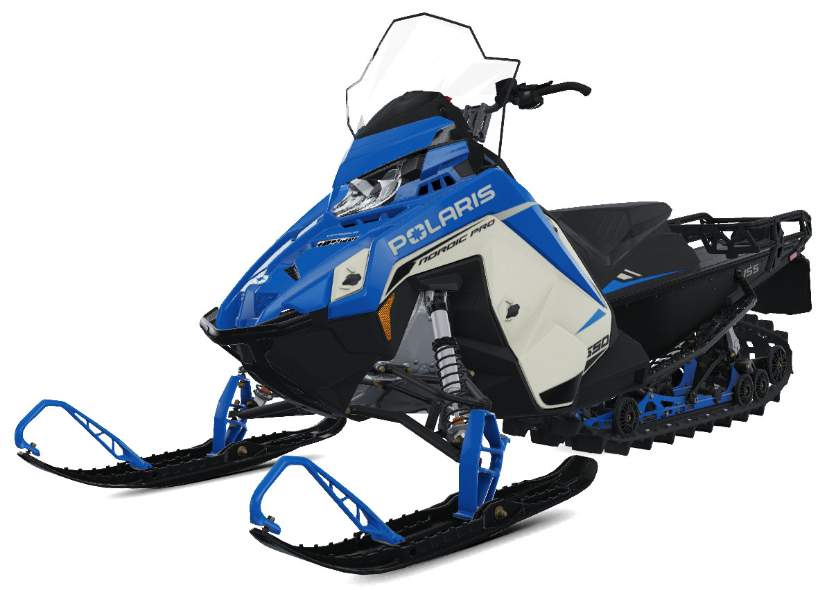 2027 Polaris 650 Voyageur Nordic Pro 155 Velocity Blue ES in Stratford, Wisconsin - Photo 4