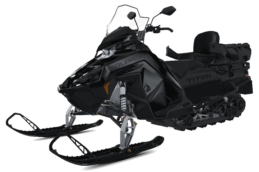 2027 Polaris 850 TITAN Adventure Ultimate 155 Gloss Black 1.8 ES in Stratford, Wisconsin - Photo 4