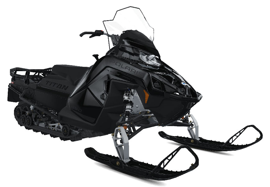 2027 Polaris 850 TITAN Nordic Pro 155 Gloss Black ES in Stratford, Wisconsin - Photo 3