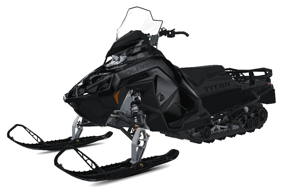 2027 Polaris 850 TITAN Nordic Pro 155 Gloss Black ES in Stratford, Wisconsin - Photo 4