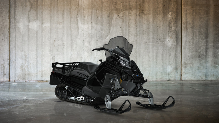 2027 Polaris 850 TITAN Nordic Pro 155 Gloss Black ES in Findlay, Ohio - Photo 1