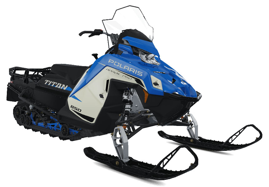 2027 Polaris 850 TITAN Nordic Pro 155 Velocity Blue ES in Stratford, Wisconsin - Photo 3