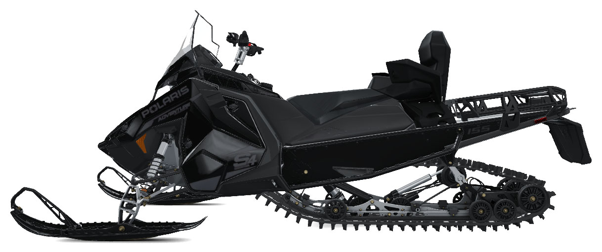 2027 Polaris ProStar S4 Voyageur Adventure Ultimate 155 Gloss Black 1.6 ES in Stratford, Wisconsin - Photo 2